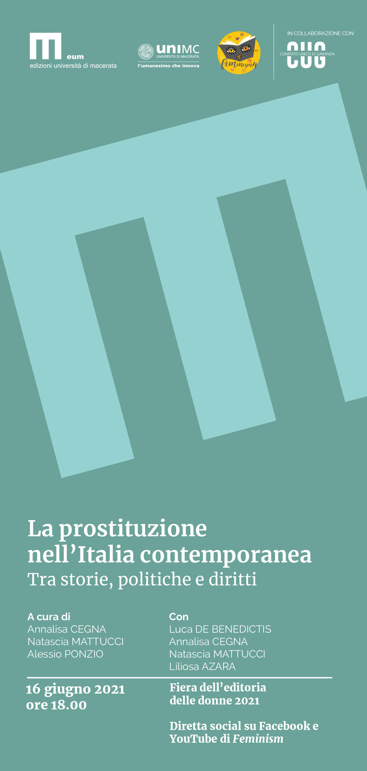 Locandina presentazione del libro "La prostituzione nell'Italia contemporanea" a Feminism Locandina presentazione del libro "La prostituzione nell'Italia contemporanea" a Feminism