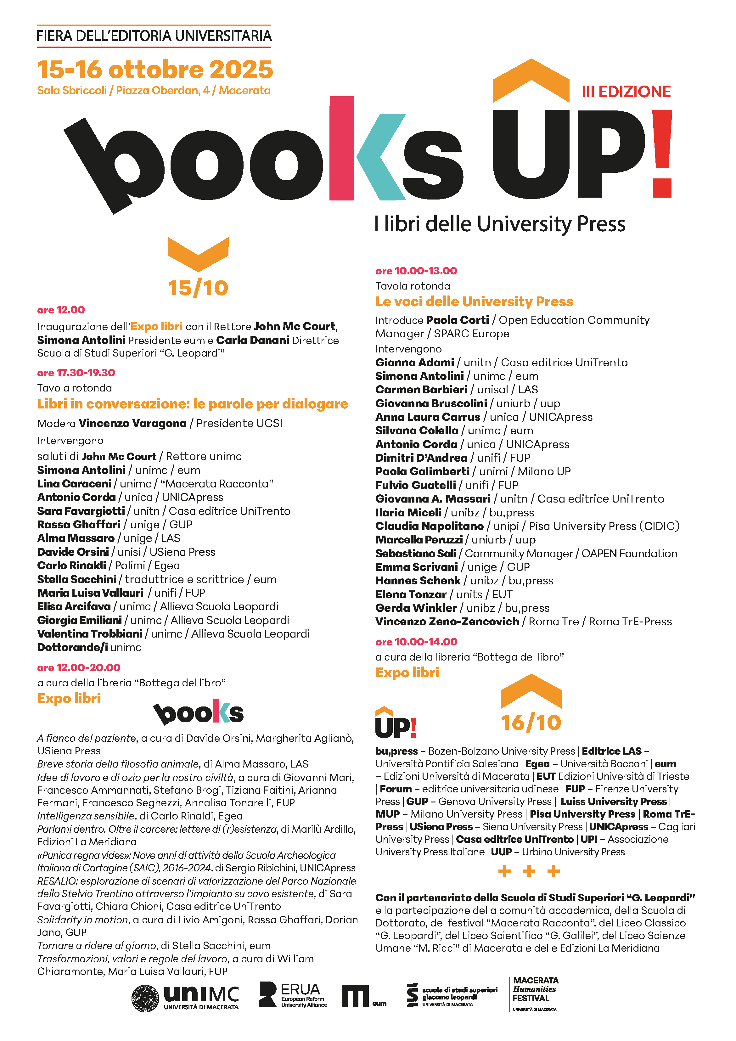 Il programma di books UP