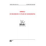 Annali di Ricerche e Studi di Geografia, anno LXXIX-LXXX, n.s. - volume unico 2023-2024